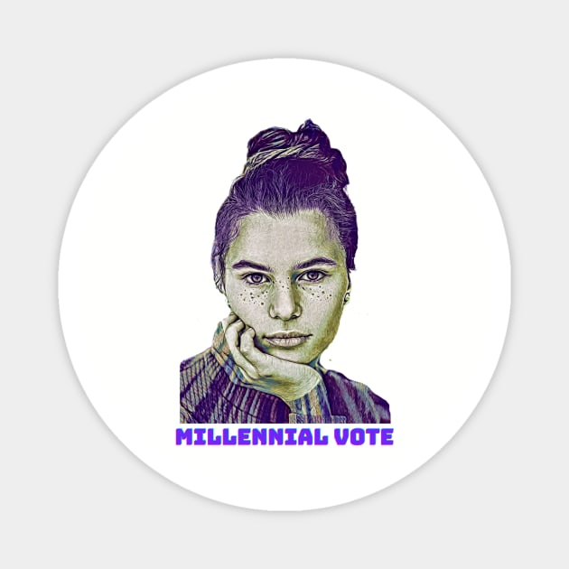 Millennial Vote Magnet by PersianFMts